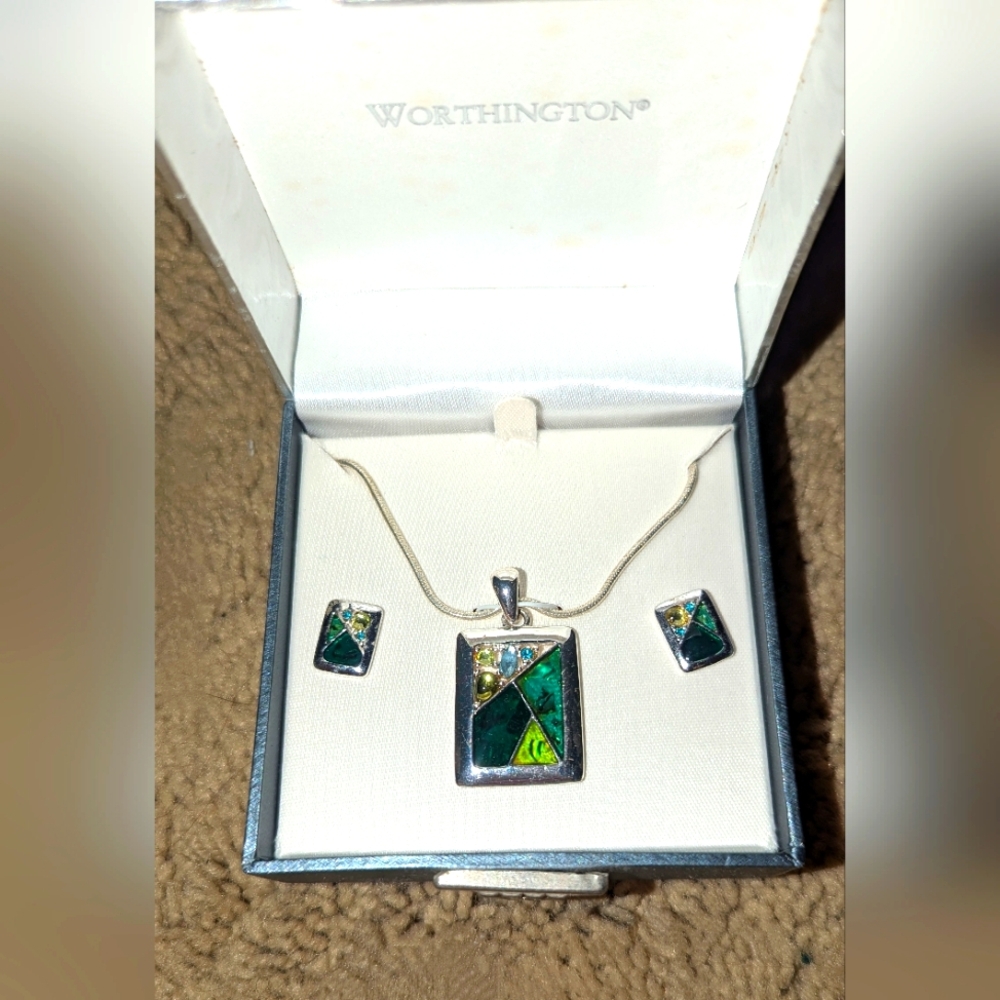 Mosaic Style Necklace